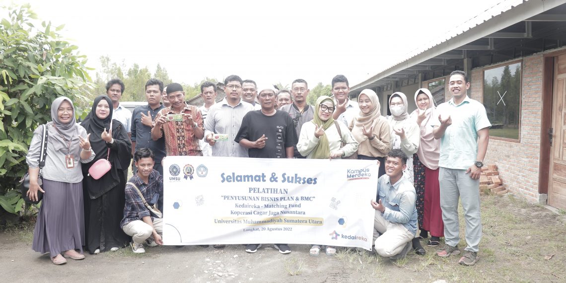 PELATIHAN BMC & BUSINESS PLAN KEDAIREKA GAHARU DI STABAT, KAB. LANGKAT