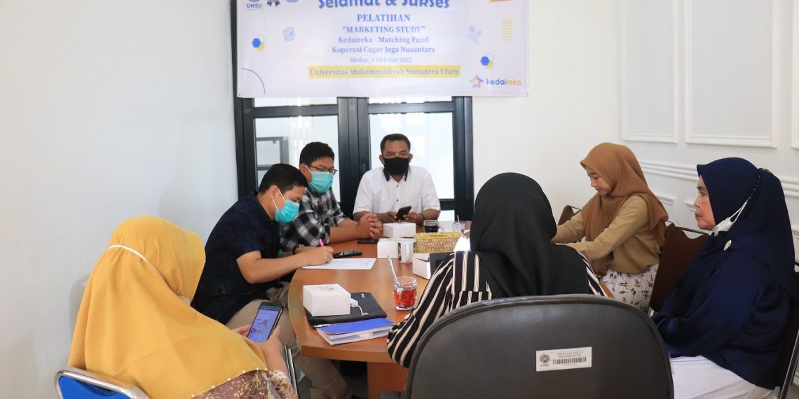 PELATIHAN MARKETING STUDY KEDAIREKA GAHARU