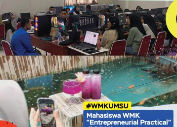 MAHASISWA LAKSANAKAN “ENTREPRENEURIAL PRACTICAL” DI 30 UKM MITRA