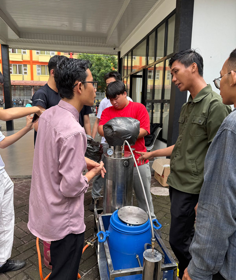 SMAS Maitreyawira Deliserdang melakukan observasi ke PUSKIIBI UMSU